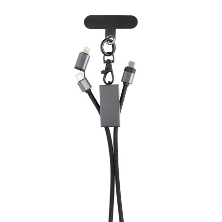 Cordon téléphone 60W avec chargeur en rRET RCS Terra Personnalisable | BCM Goodies - 2