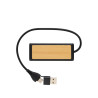 Hub USB à double entrée en plastique et en bambou  RCS Link Personnalisable | BCM Goodies - 2
