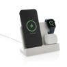 Double chargeur 15W en plastique RCS avec emplacement iWatch Personnalisable | BCM Goodies - 2