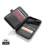 Étui de voyage avec chargeur 3 en 1 en PU RCS Swiss Peak Personnalisable | BCM Goodies - 3