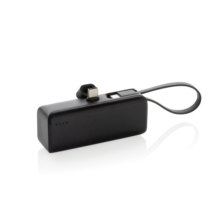 Powerbank 3000mAh en plastique RCS connexion USB C Powerlink Personnalisable | BCM Goodies - 1