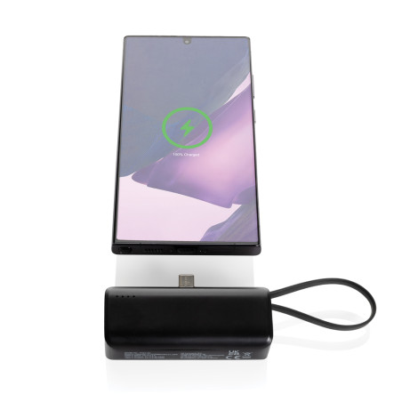 Powerbank 3000mAh en plastique RCS connexion USB C Powerlink Personnalisable | BCM Goodies - 2