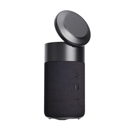 Enceinte 10W avec chargeur en rPET RCS Urban Vitamin Anaheim Personnalisable | BCM Goodies - 2
