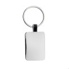 Porte-clés rectangle en alliage de zinc recyclé RCS Personnalisable | BCM Goodies - 1