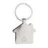 Porte-clés maison en alliage de zinc RCS et bambou Personnalisable | BCM Goodies - 2