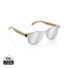 Lunettes de soleil en plastique recyclé RCS et bambou Prism Personnalisable | BCM Goodies - 3