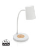 Lampe de bureau 15W  en liège et plastique RCS Zenara Personnalisable | BCM Goodies - 3