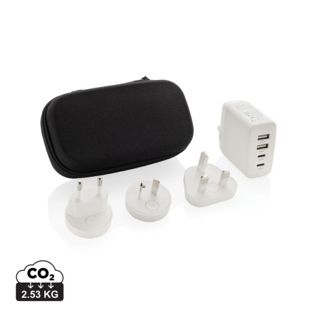 Chargeur de voyage en plastique RCS TravelCharge Pro Personnalisable | BCM Goodies - 3