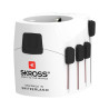 SKROSS Adaptateur de Voyage universel 3-Pôles Pro Personnalisable | BCM Goodies - 1