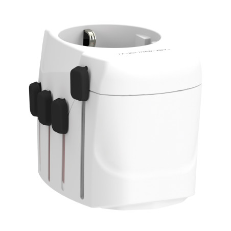 SKROSS Adaptateur de Voyage universel 3-Pôles Pro Personnalisable | BCM Goodies - 2