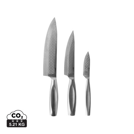 BOSKA Set de 3 couteaux de cuisine Monaco+ Personnalisable | BCM Goodies - 3