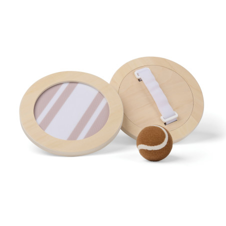 VINGA Jeu de raquettes scratch avec balle Personnalisable | BCM Goodies - 1