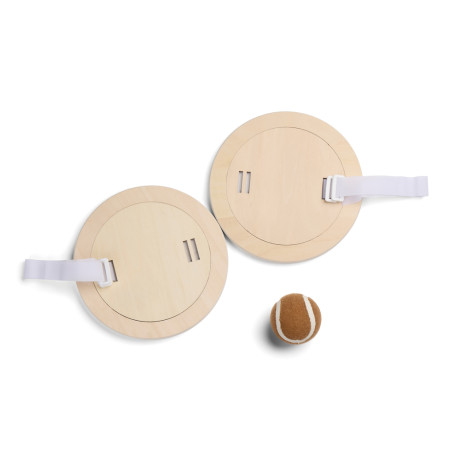 VINGA Jeu de raquettes scratch avec balle Personnalisable | BCM Goodies - 2