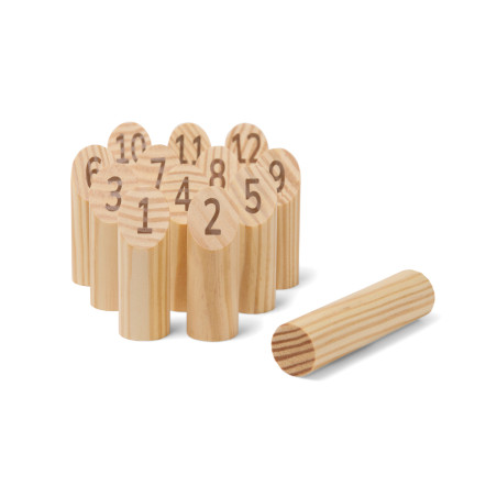 VINGA Mini jeu de quilles scandinaves Muge Personnalisable | BCM Goodies - 1