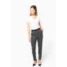 T-shirt Supima® col V manches courtes femme Personnalisable | BCM Goodies - 3