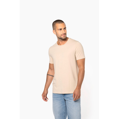 T-shirt col rond manches courtes homme Personnalisable | BCM Goodies - 4