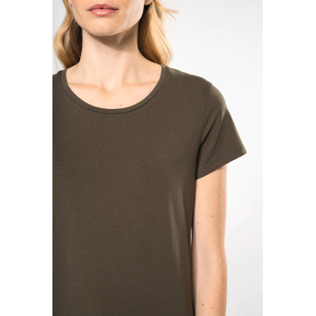 T-shirt col rond manches courtes femme Personnalisable | BCM Goodies - 3