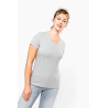 T-shirt col V manches courtes femme Personnalisable | BCM Goodies - 4