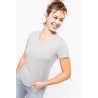 T-shirt col V manches courtes femme Personnalisable | BCM Goodies - 2