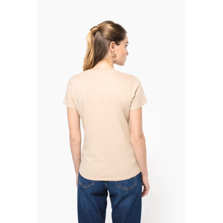 T-shirt col rond manches courtes femme Personnalisable | BCM Goodies - 1