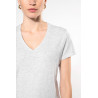 T-shirt col V manches courtes femme Personnalisable | BCM Goodies - 2