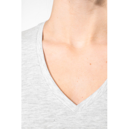T-shirt col V manches courtes femme Personnalisable | BCM Goodies - 3