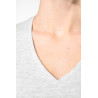 T-shirt col V manches courtes femme Personnalisable | BCM Goodies - 3