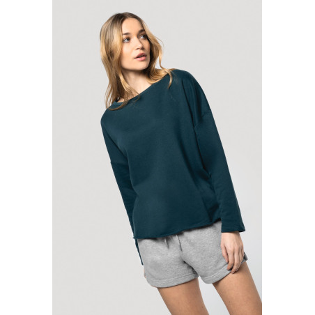 Sweat-shirt femme Loose Personnalisable | BCM Goodies - 4