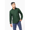 Chemise popeline polycoton entretien facile homme Personnalisable | BCM Goodies - 4