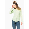Chemise popeline polycoton entretien facile femme Personnalisable | BCM Goodies - 2