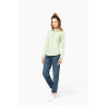 Chemise popeline polycoton entretien facile femme Personnalisable | BCM Goodies - 3