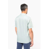 Chemise popeline polycoton manches courtes entretien facile homme Personnalisable | BCM Goodies - 1
