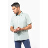 Chemise popeline polycoton manches courtes entretien facile homme Personnalisable | BCM Goodies - 2