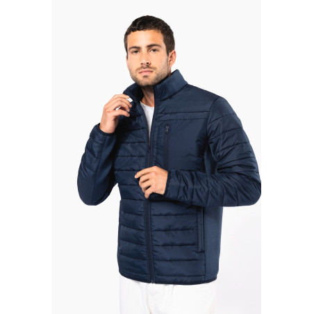 Veste bi-matière homme Personnalisable | BCM Goodies - 4