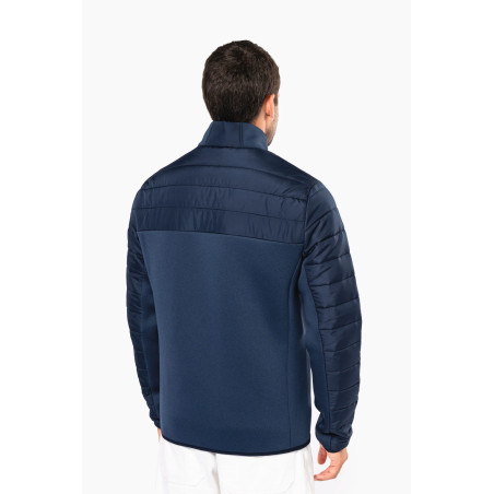 Veste bi-matière homme Personnalisable | BCM Goodies - 1