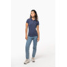 Polo piqué manches courtes femme Personnalisable | BCM Goodies - 3