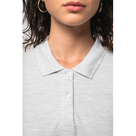Polo manches longues femme Personnalisable | BCM Goodies - 3