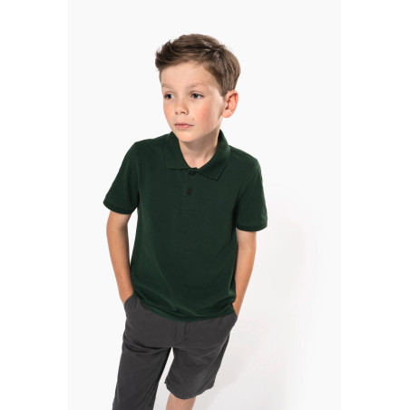 Polo manches courtes enfant Personnalisable | BCM Goodies - 4