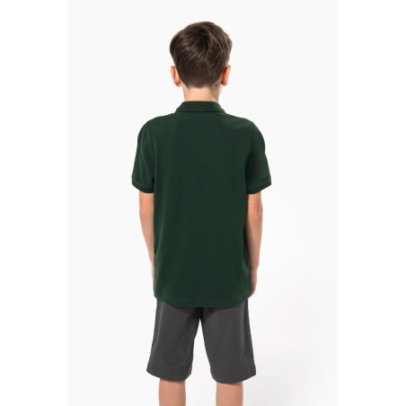 Polo manches courtes enfant Personnalisable | BCM Goodies - 1