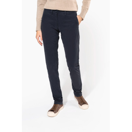 Pantalon chino femme Personnalisable | BCM Goodies - 4