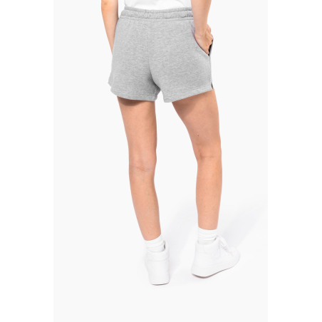 Short écoresponsable molleton non gratté femme Personnalisable | BCM Goodies - 1