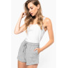 Short écoresponsable molleton non gratté femme Personnalisable | BCM Goodies - 2