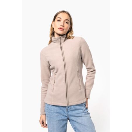 Veste micropolaire zippée femme Personnalisable | BCM Goodies - 4