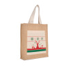 Sac shopping avec motifs de Noël Personnalisable | BCM Goodies - 1