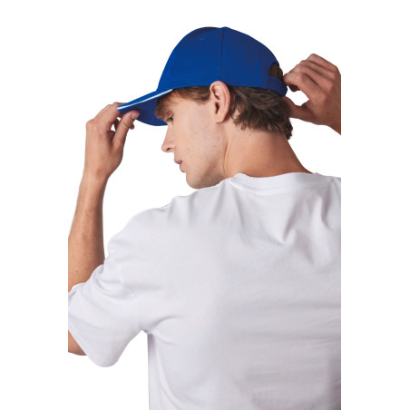 Casquette Baseball avec sandwich - 6 panneaux Personnalisable | BCM Goodies - 1