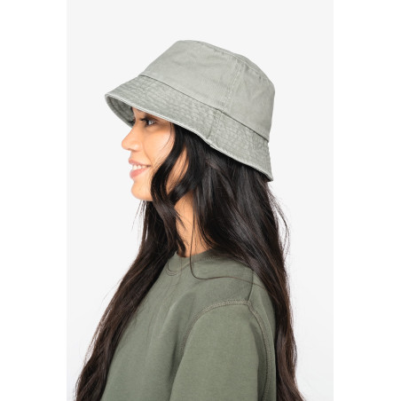 Bob délavé écoresponsable unisexe Personnalisable | BCM Goodies - 1
