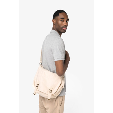 Sac besace écoresponsable délavé Personnalisable | BCM Goodies - 4