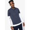 Polo écoresponsable délavé en jersey homme Personnalisable | BCM Goodies - 4