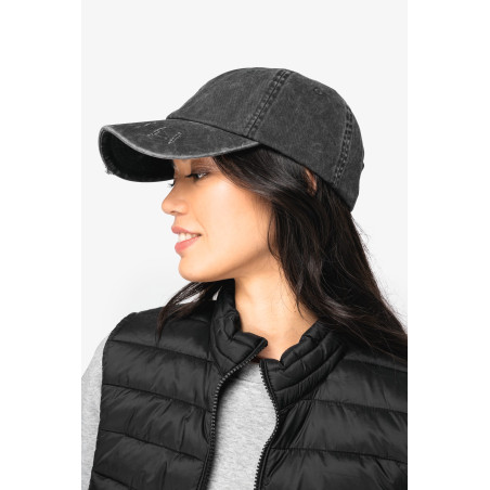 Casquette écoresponsable effet déchiré unisexe Personnalisable | BCM Goodies - 2