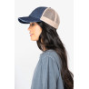 Casquette trucker écoresponsable  effet déchiré unisexe Personnalisable | BCM Goodies - 1